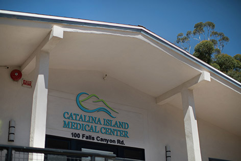 Entrance to Catalina Island Medical Center