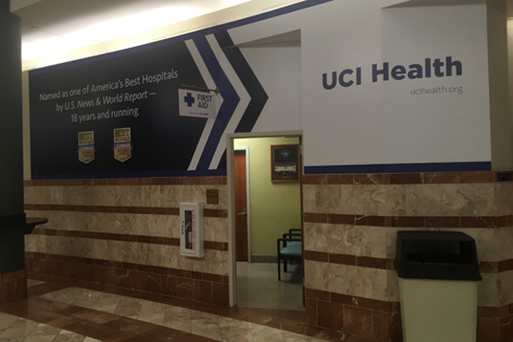 UCI Medical Station at the Honda Center
